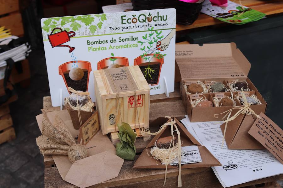 Del 6 al 10 de diciembre, la Plaza de la Flora acoge un mercado 'Autöctono' con productos ecólogicos.