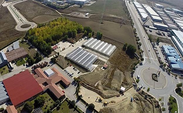 Imagen aérea del Polígono de Villalonquéjar