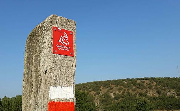 Señalización en el Camino del Cid