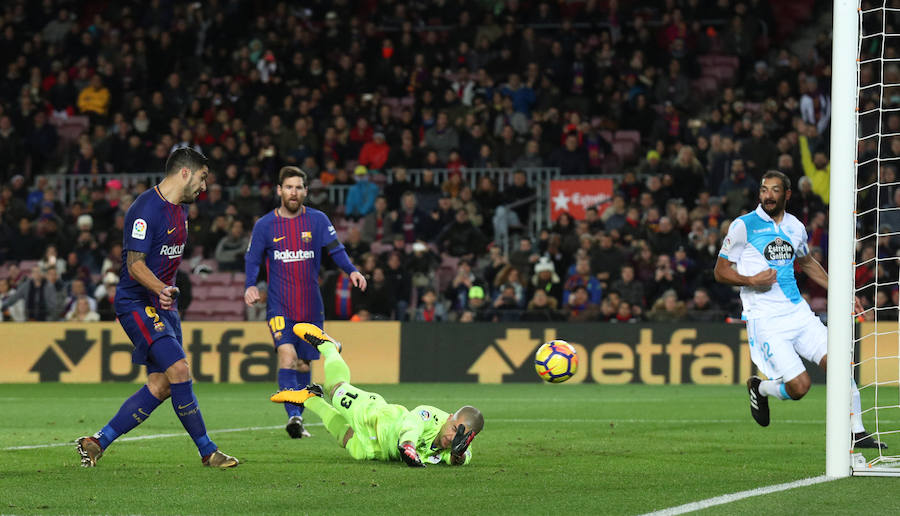 El conjunto azulgrana se deshizo con facilidad del cuadro gallego con la mirada puesta en el clásico de la próxima jornada.