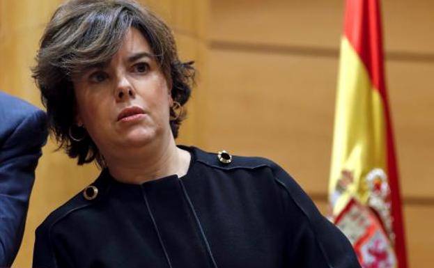 Santamaría reprocha al independentismo tener «la piel más fina que la lengua»