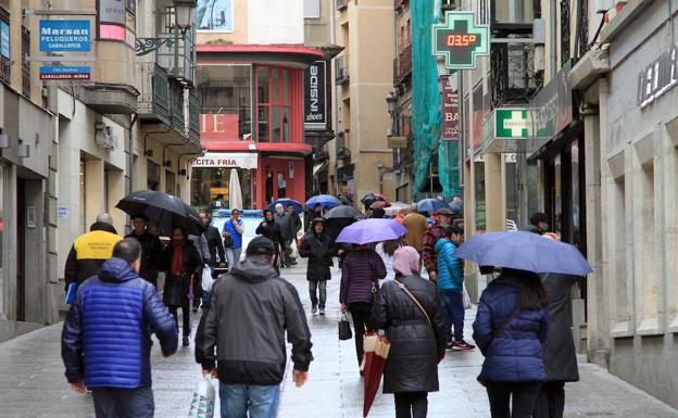 La lluvia y el viento protagonizan la actualidad meterológica en Segovia. 