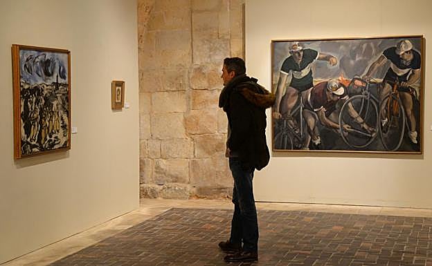 La muestra puede visitarse desde hoy en el monasterio