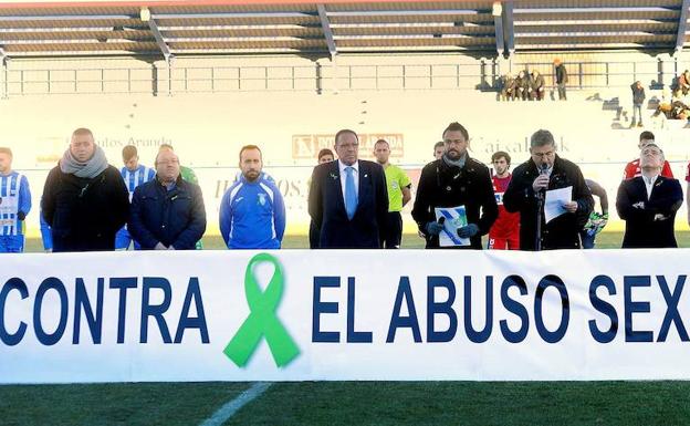 Acto contra la violencia de género en Aranda de Duero hace unos días.