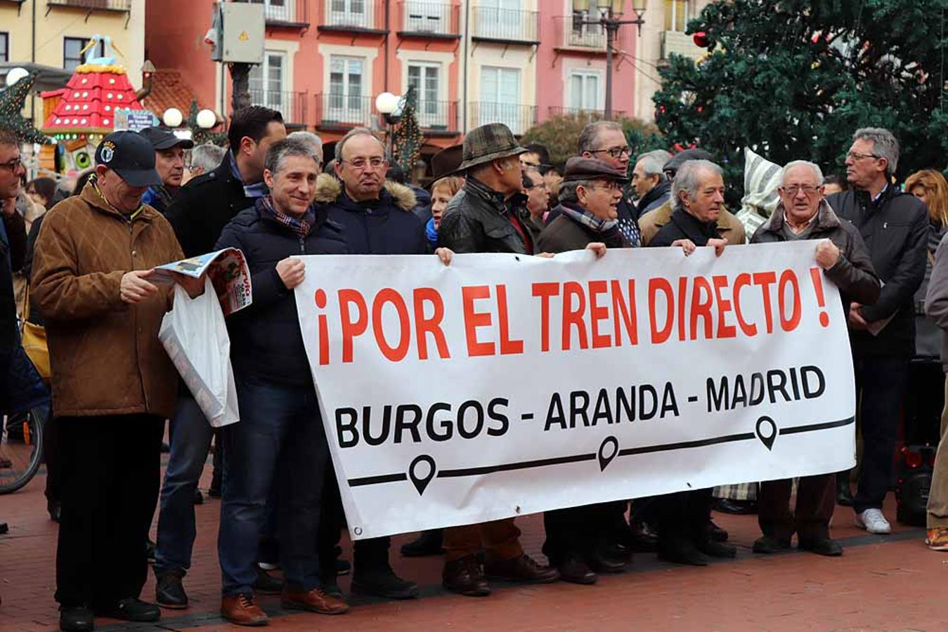 Concentración por el Tren Directo