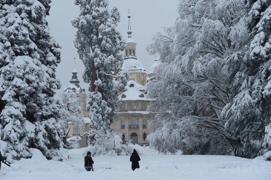 Nieve en Segovia