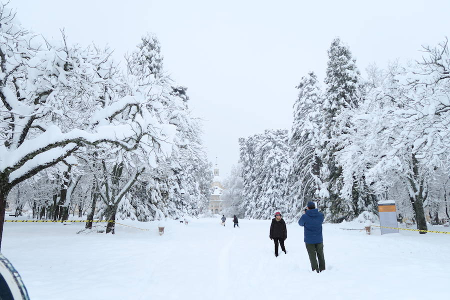 Nieve en Segovia