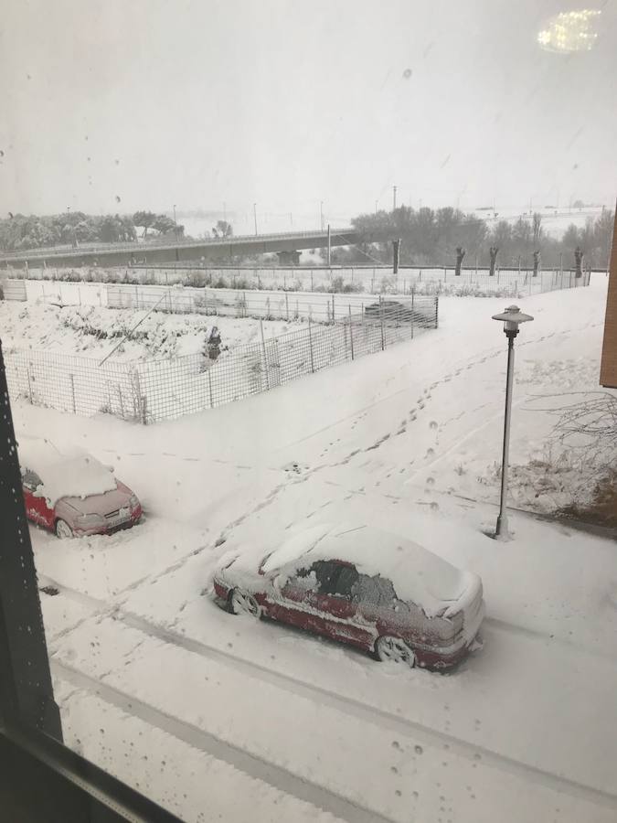 Nieve en Salamanca