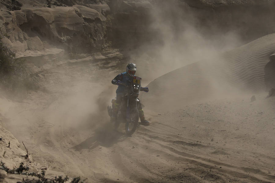 El motociclista francés Adrien Van Beveren. 