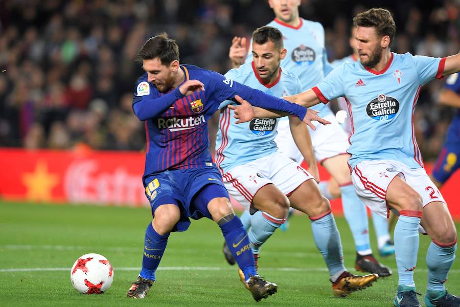 El cuadro de Valverde se deshizo con facilidad de los vigueses en la vuelta de los octavos de la Copa del Rey.