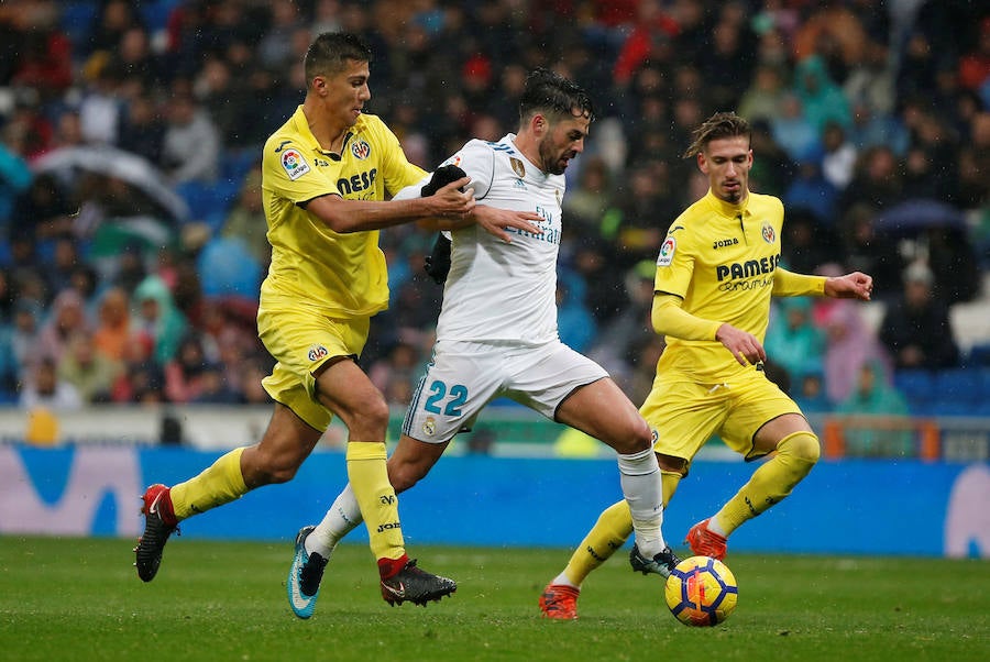 El conjunto blanco sufrió ante el Villarreal su tercera derrota de la temporada en el Santiago Bernabéu.