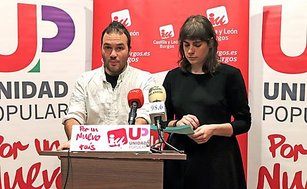 Jorge García y Eugenia Saez esta mañana en rueda de prensa