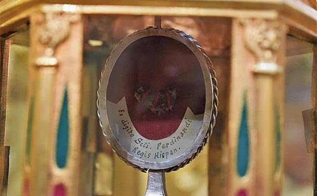 La reliquia se expondrá para veneración de los fieles