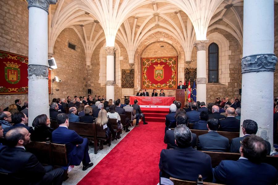 La Reina Sofía preside en Burgos el acto de entrega de los Premios Unión Europea del Patrimonio Cultural.