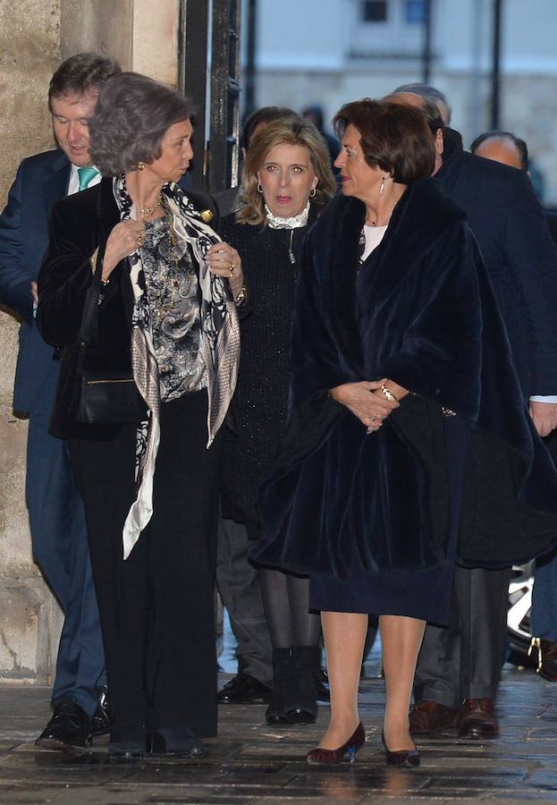 La Reina Sofía preside en Burgos el acto de entrega de los Premios Unión Europea del Patrimonio Cultural.