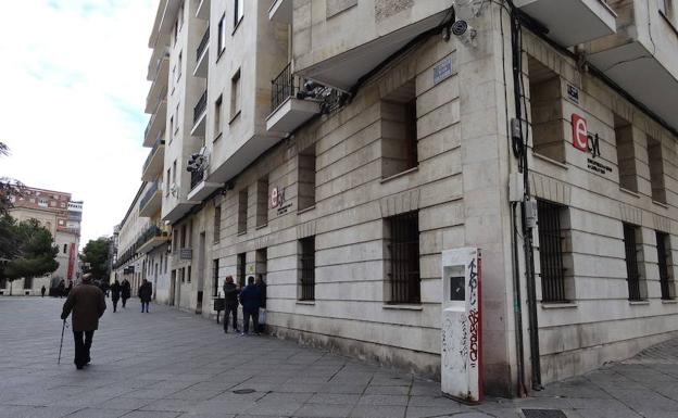 Oficinas del Ecyl en la calle Cadenas de San Gregorio de Valladolid.