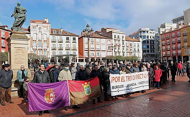 Manifestación de hoy por el Tren Directo