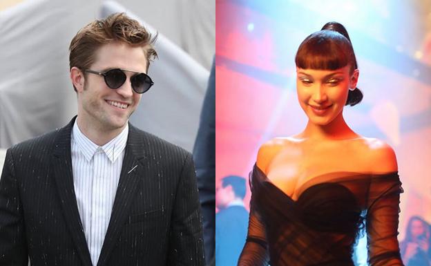 Robert Pattinson y Bella Hadid. 