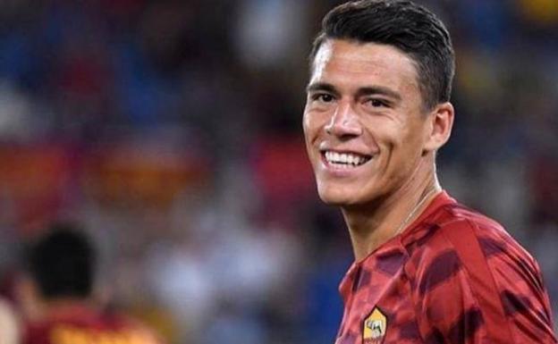 Hector Moreno, el día de su debut con la AS Roma.