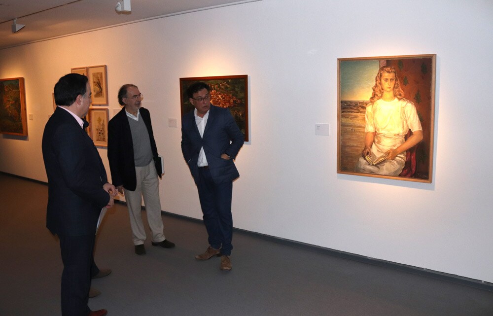 Inauguración de la exposición &#039;De principio a fin&#039;, dedicada a Benjamín Palencia