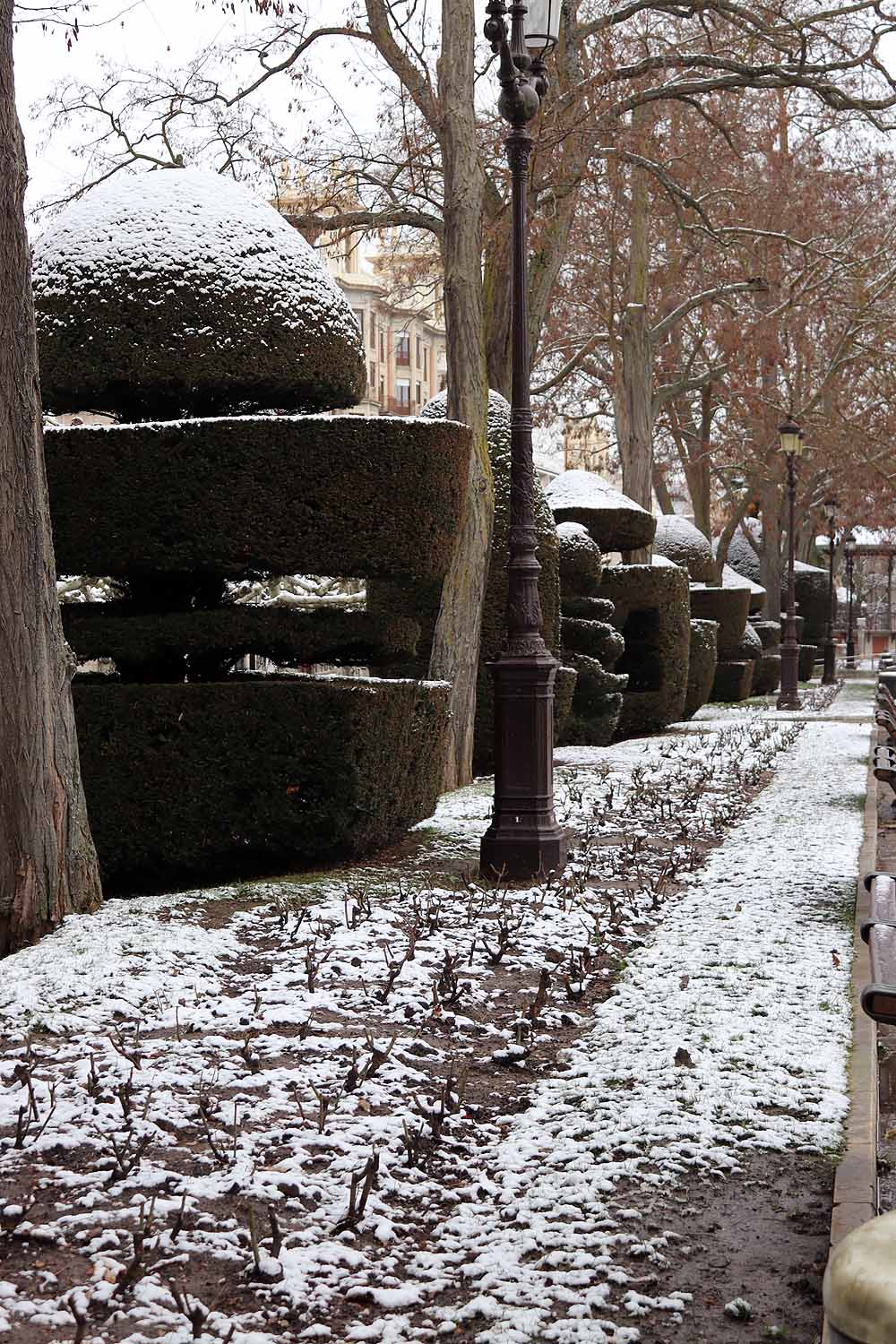 La nieve ha hecho acto de presencia, sobre todo en el norte de la provincia