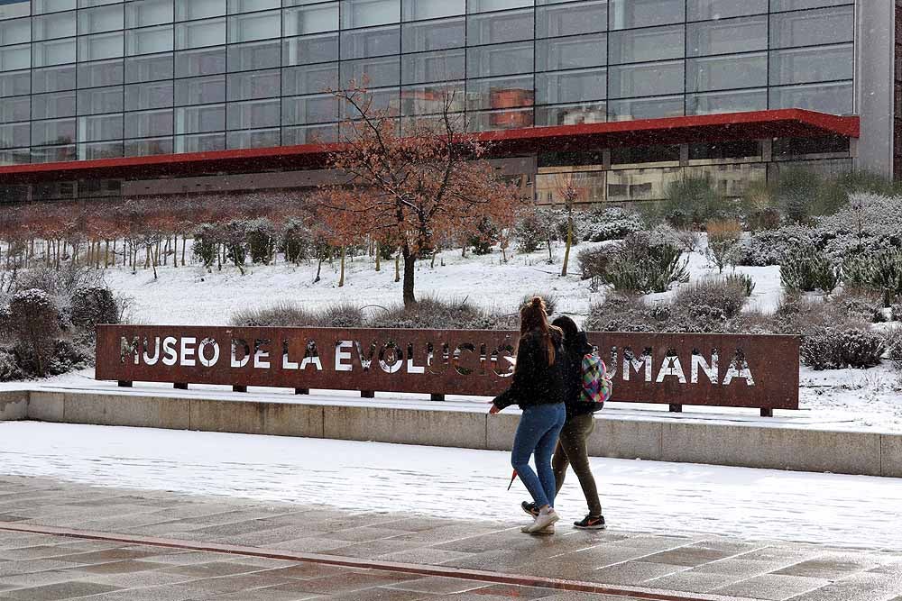 La nieve ha hecho acto de presencia, sobre todo en el norte de la provincia