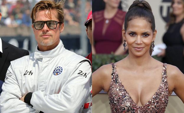 Brad Pitt y Halle Berry. 