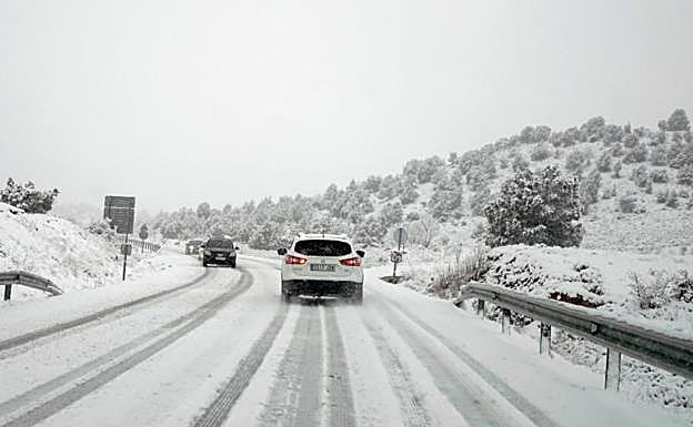 Las nevadas colapsan España