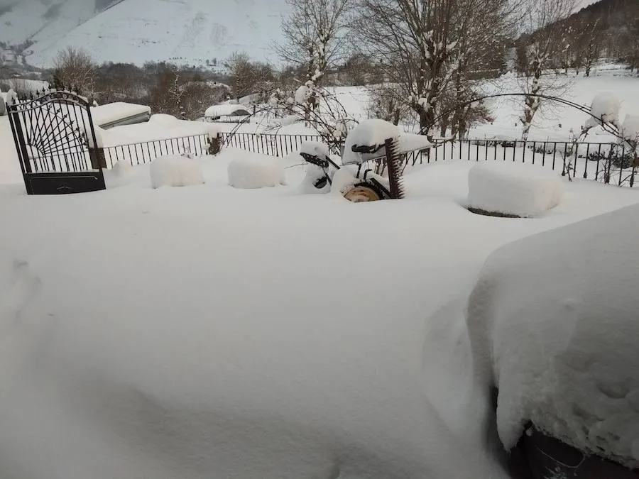 La última nevada se ha dejado sentir sobre todo en el norte