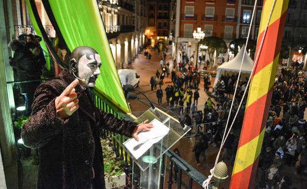 Alberto Estébanez fue el encargado de pregonar el Carnaval