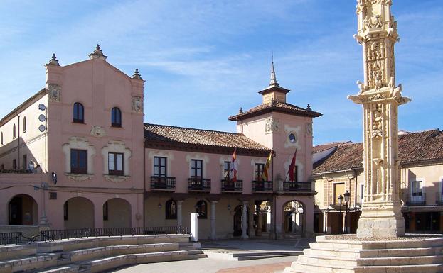 Plaza de Villalón de Campos.