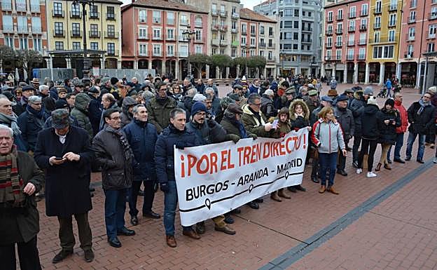 Cerca de un centenar de personas secundaron la manifestación
