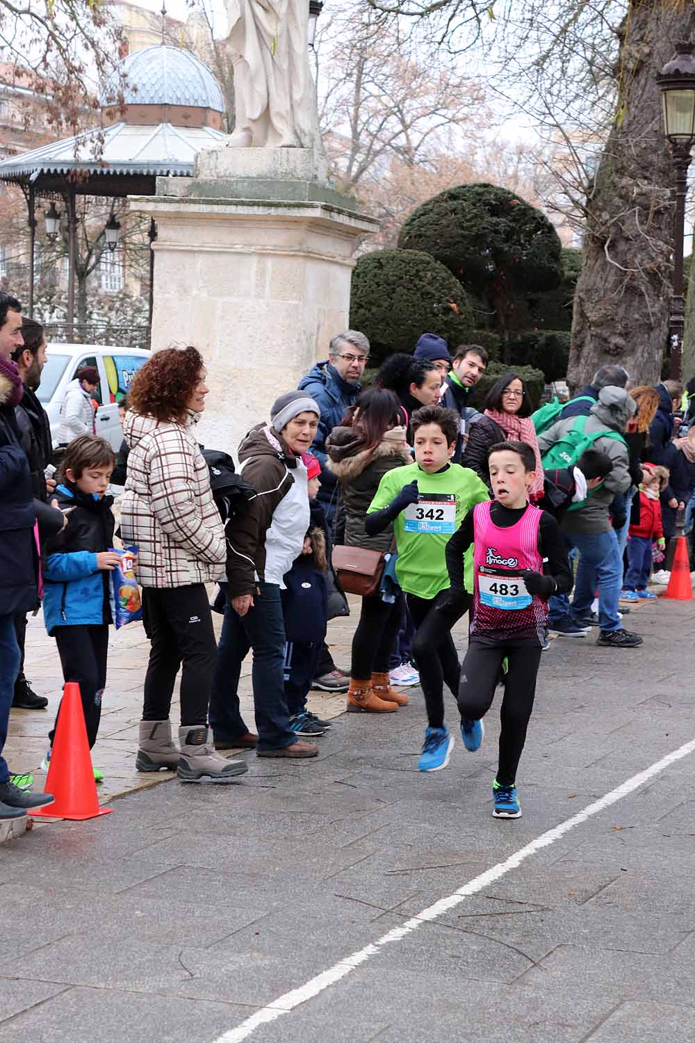 La carrera de los alevines