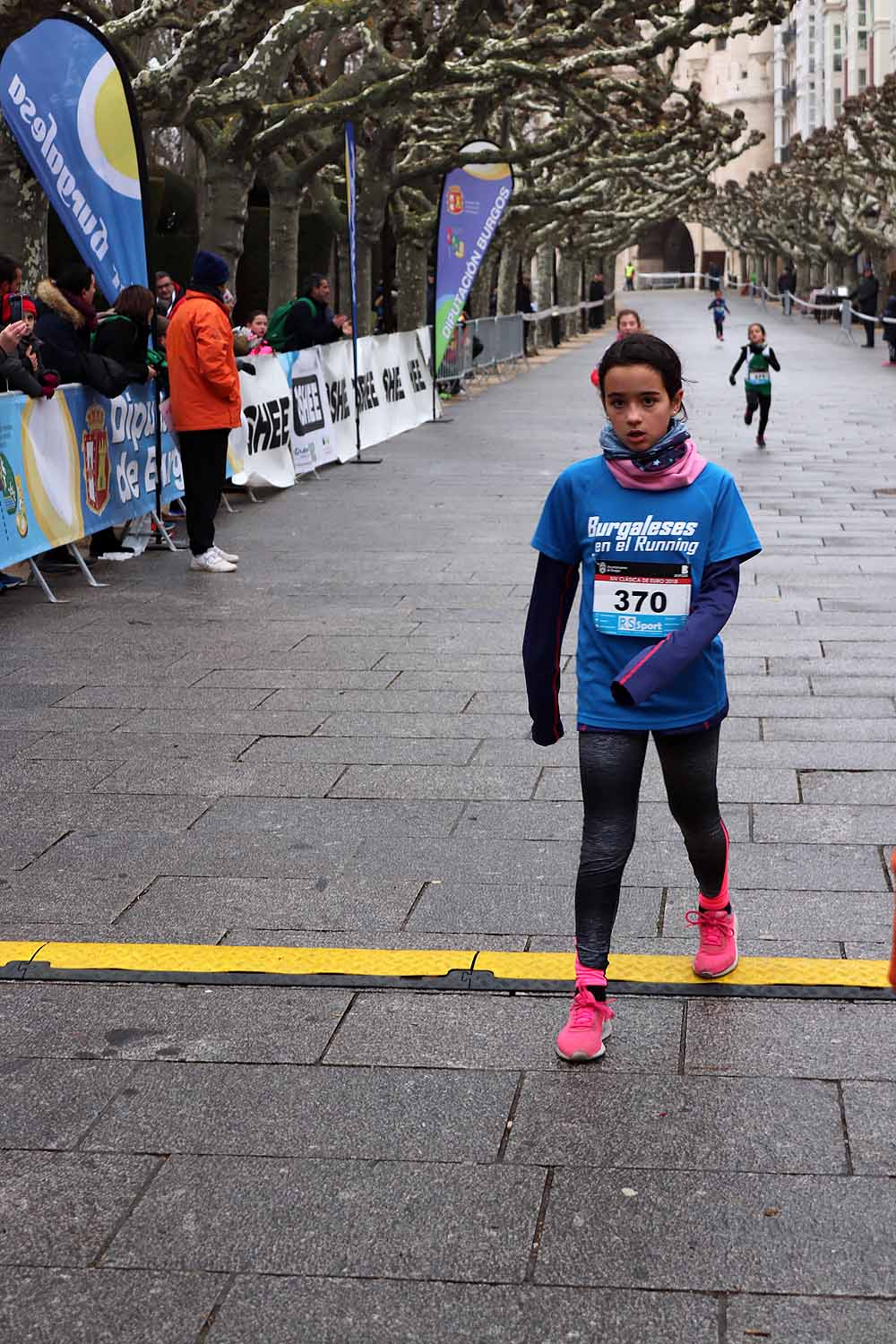 La carrera de los alevines