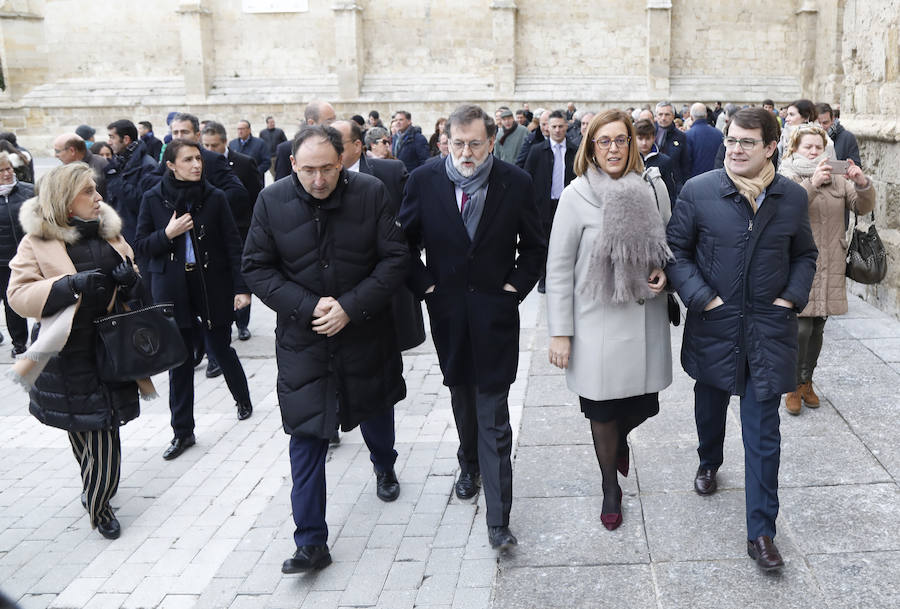 Visita de Mariano Rajoy a Palencia