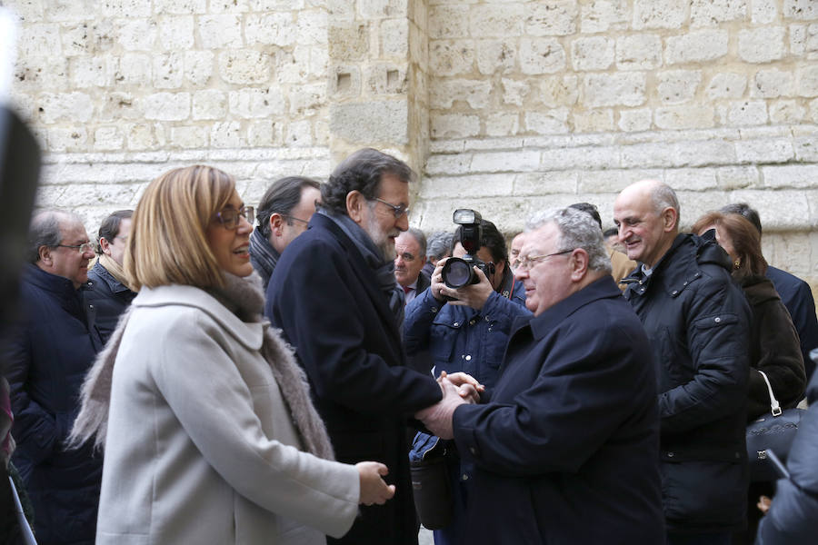 Visita de Mariano Rajoy a Palencia