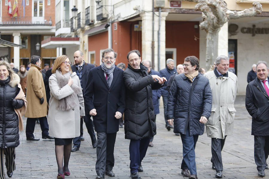 Visita de Mariano Rajoy a Palencia