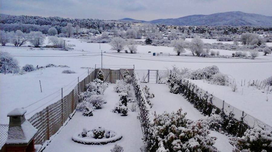 Aquí os dejamos unas imágenes sobre el paso del temporal de nieve por la provincia de Burgos