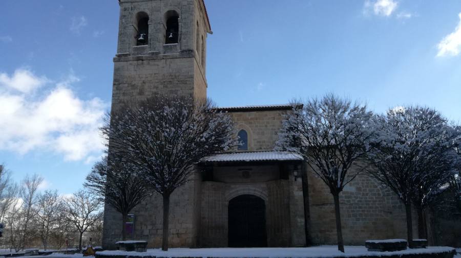 Aquí os dejamos unas imágenes sobre el paso del temporal de nieve por la provincia de Burgos