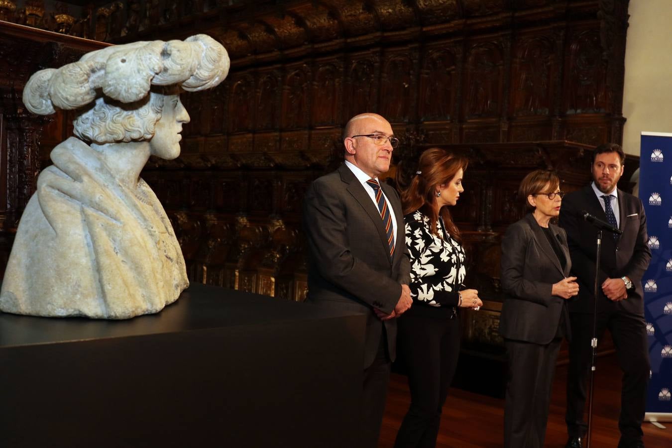 Reunión de la Mesa y Junta de Portavoces de las Cortes en el Colegio San Gregorio de Valladolid