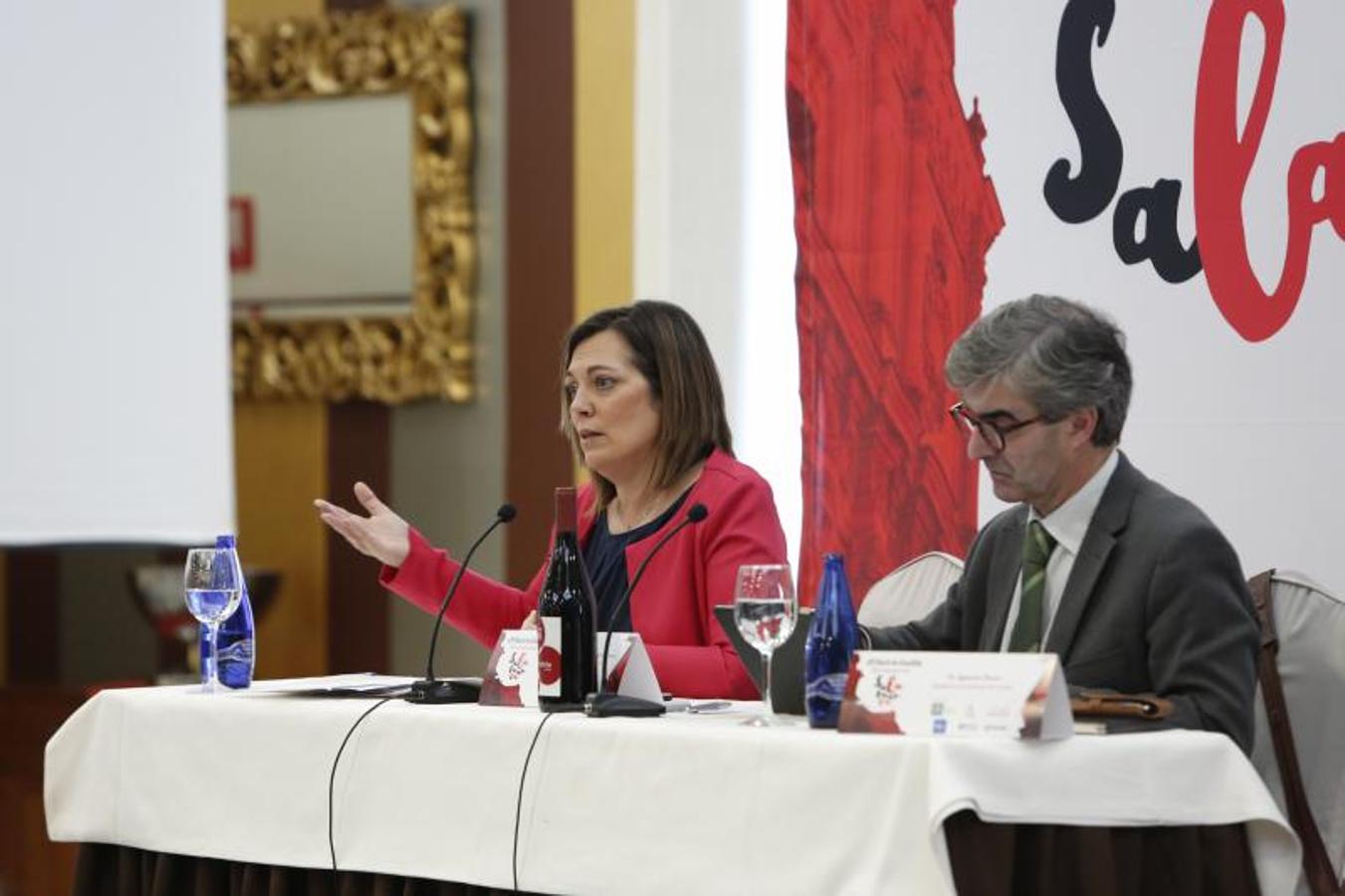 Milagros Marcos ha intervenido en los Encuentros en Salamanca, organizados por El Norte de Castilla, con la ponencia 'La cadena de valor: el equilibrio necesario para la economía de Castilla y León',