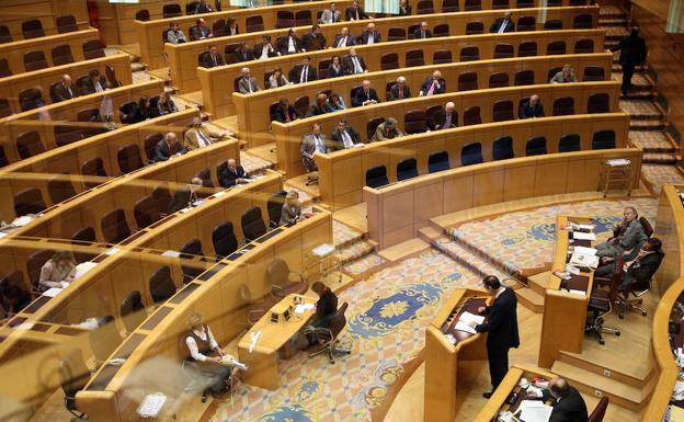 Pleno del Senado para la aprobación de la reforma del Estatuto de Castilla y León. 