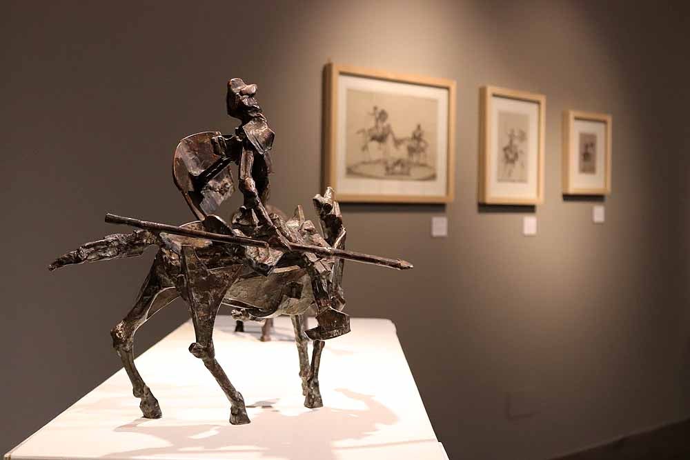 La exposición 'Una mirada a Cervantes' se muestra en la Sala de Exposiciones Pedro Torrecilla, del 22 de febrero al 25 de marzo