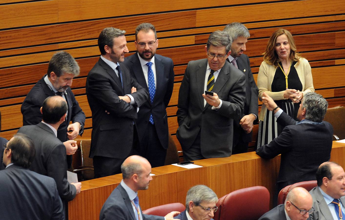 El presidente ha defendido las bondades que los últimos 35 años han dejado en Castilla y León en el ámbito industrial, de turismo rural, de patrimonio natural e incluso de crecimiento económico