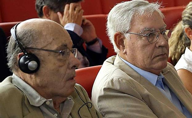 Félix Millet (i) y Jordi Montull. 