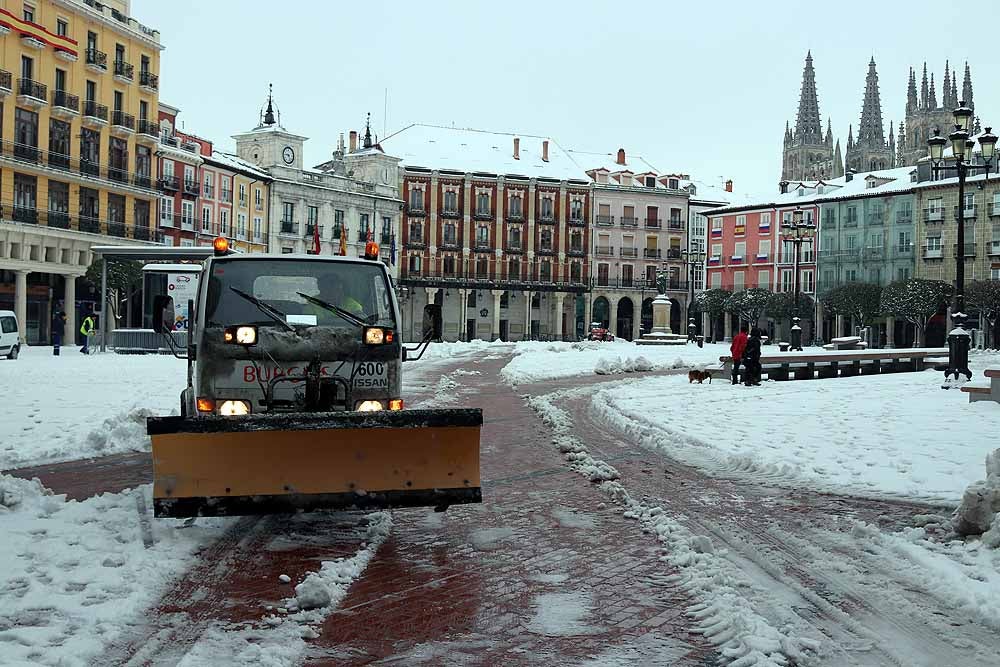 Las prediciciones se han cumplido y la provincia y la capital han amanecido cubiertas de un manto blanco, generandpo numerosas complicaciones en calles y carreteras.