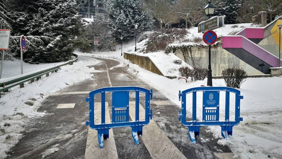 Las prediciciones se han cumplido y la provincia y la capital han amanecido cubiertas de un manto blanco, generandpo numerosas complicaciones en calles y carreteras.