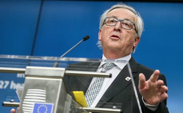 El presidente de la Comisión Europea, Jean-Claude Juncker