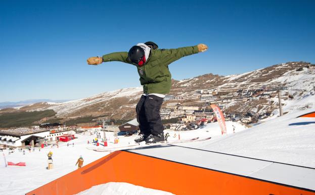 El Miniparque del snowpark Sulayr