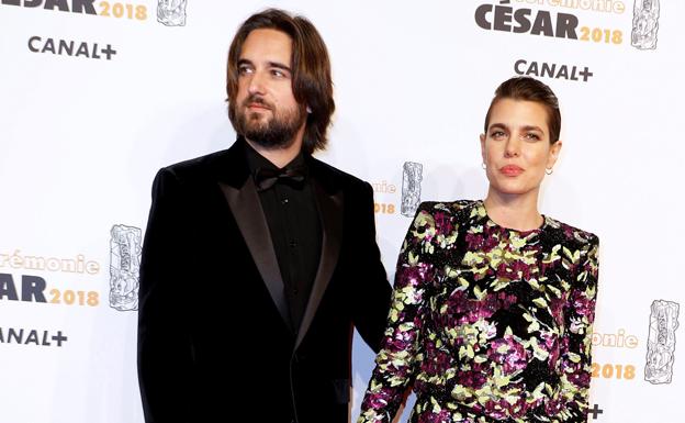 Carlota Casiraghi y Dimitri Rassam. 